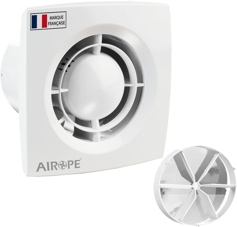 AC- 100 mm Fan, Air Extractor with Check Valve, VMC, Low Energy Consumption, for Bathroom, Kitchen, Office, Toilet, Silent, 5 Year Warranty