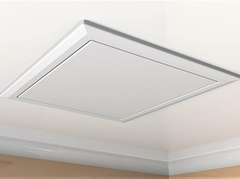 Steel Visit Hatch 500 x 500 mm, Made Only for Ceiling, with Safety Rope, Premium Magnetic Closure, Secure Installation, Easy Access to Cables, Hidden Equipment