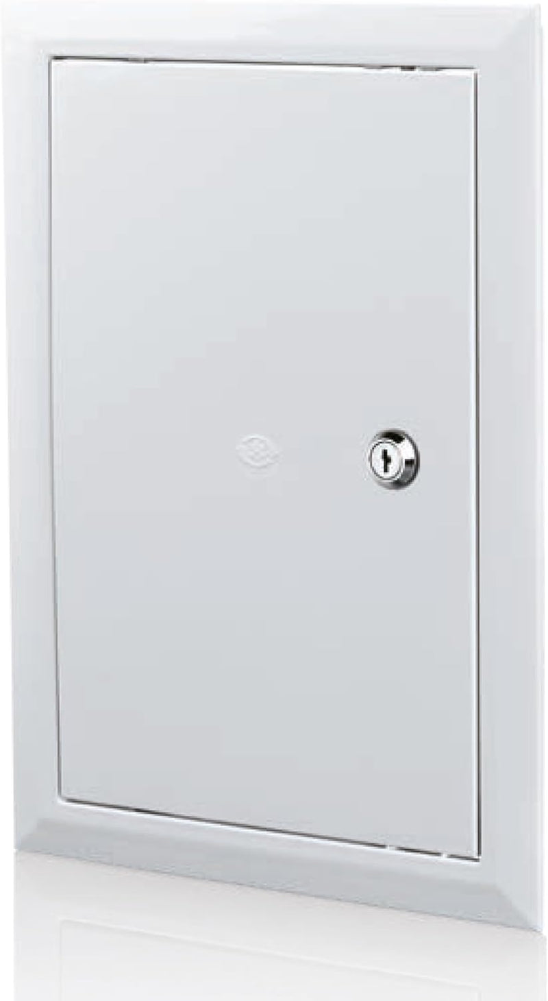 300 x 500 mm ABS Plastic Visit Hatch with Key Lock, Side Opening Left/Right, Access Panels for Water Meter, Ceiling, Bathtub, Fuse Boxes, Conceal Wires, Hoses