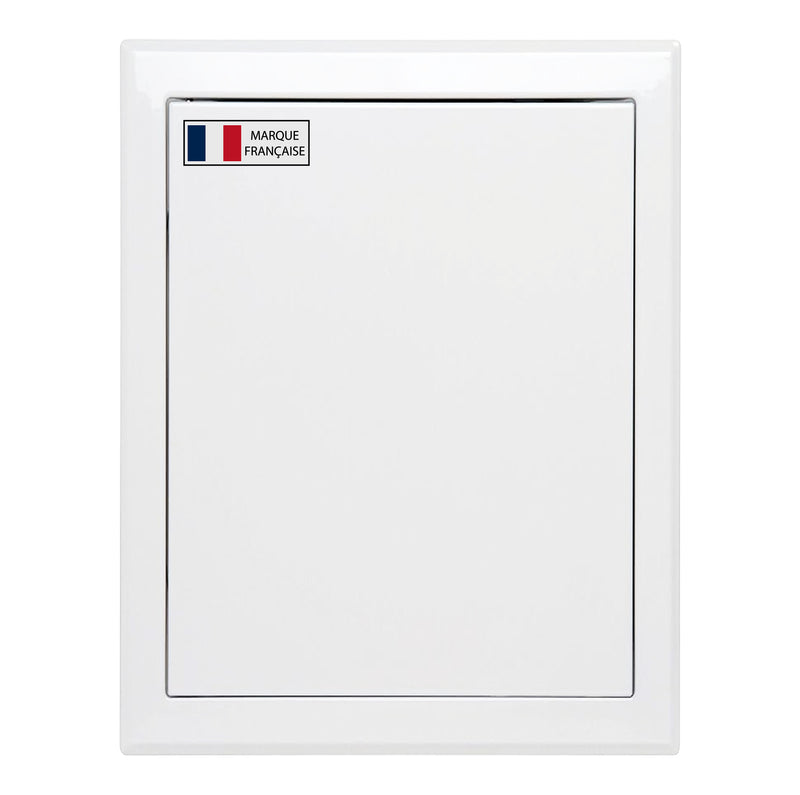 Trappe de Visite en Acier Blanc 500x800 mm, Fermeture à Loquet Sécurisé, Spéciale Plafond et Mur, Ouverture Gauche/Droite, Panneau d’Accès Compteur d’Eau, Baignoire, Tuyaux